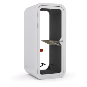 Silo Pod Single User Acoustic Pod White Xchange Design Australia