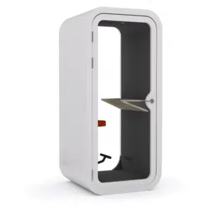 Silo Pod Single User Acoustic Pod White Xchange Design Australia