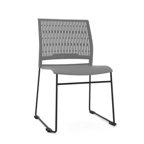 Stax Grey Chair No Arms 01