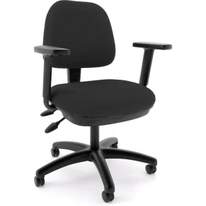 Tevo Heavy Duty Duty Task Office Chair Black with Arms Xchange Design Australia