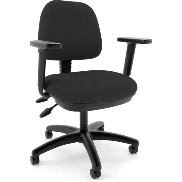 Tevo Heavy Duty Duty Task Office Chair Black With Arms Xchange Design Australia