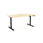 Agile Round Leg SSD Black New Oak