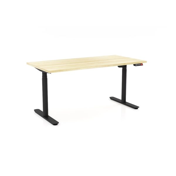 Agile Round Leg Ssd Black New Oak