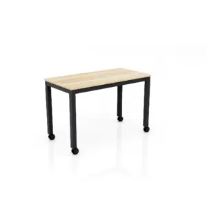 Axis Mobile Meeting Table 1200x750 Black NO