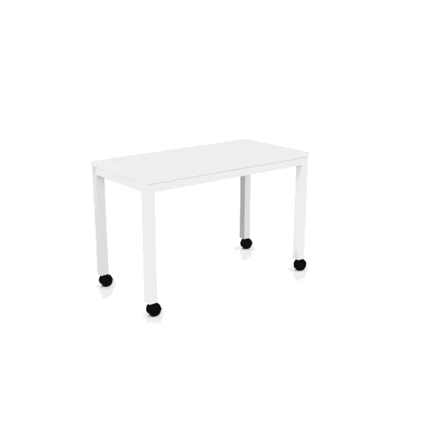 Axis Mobile Meeting Table 1200x750 White WHT