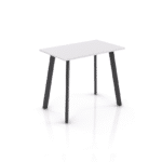 Flare Bar Leaner 1200 x 750 Black WHT