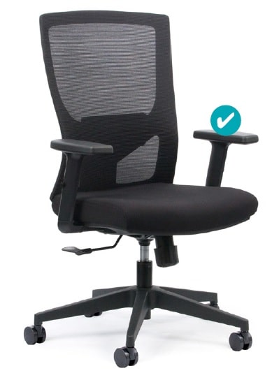 Optic Chair With Arms And Lumbar