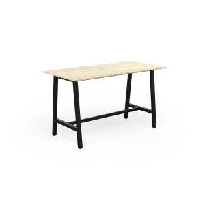 Testle 4 Leg Bar Leaner Black 1800x900 New Oak