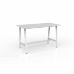Testle 4 Leg Bar Leaner White 1800x900 White Top 1
