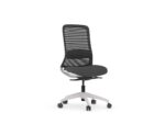 Float Office Task Chair -White Frame - No Arms - Xchange Design